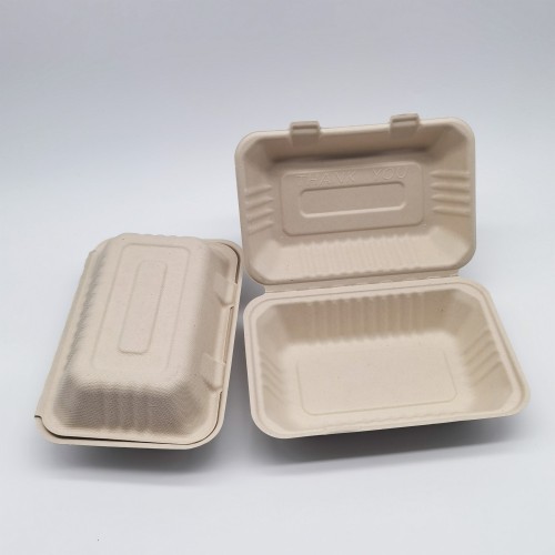 Cajas de alimentos desechables de papel ecológico