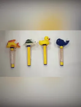 Durable Outdoor Swim Pool Floating Tester Swimming Pool Thermometer Floating Animal Thermometer