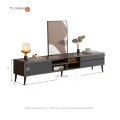 modern living room luxury TV cabinet coffee table
