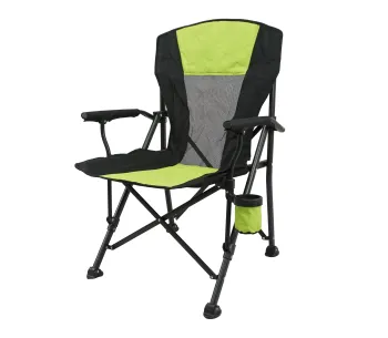 Portable Folding Lightweight Camping Chair with Cooler Bag