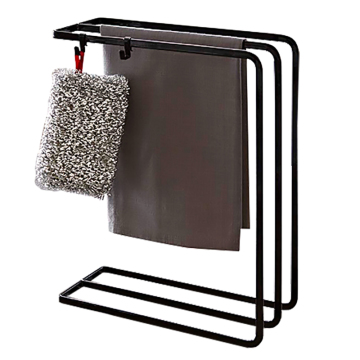Creative Kitchen Foldable Rag Storage Shelf