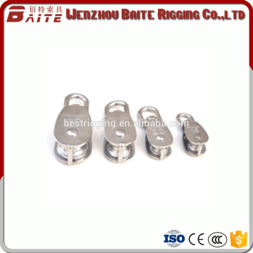 Hardware rigging Top Quality Stainless steel 304 Rope Pulley wheels
