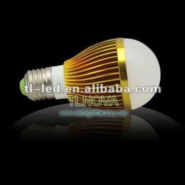High power 5W E27 G60 LED bulb