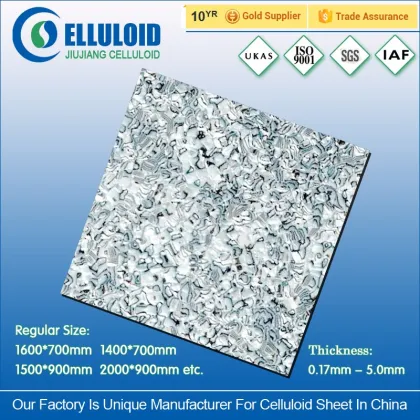 Fancy styles celluloid plastic sheet industry leaders in china