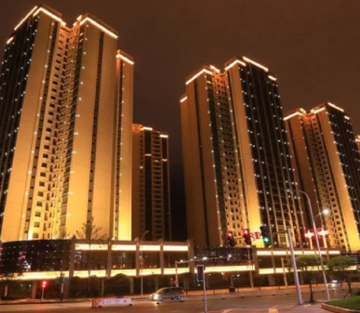 Lampu limpah LED untuk taman