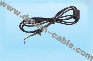 1m DC5.5*2.1 Male DC Power Cable with Stripped End