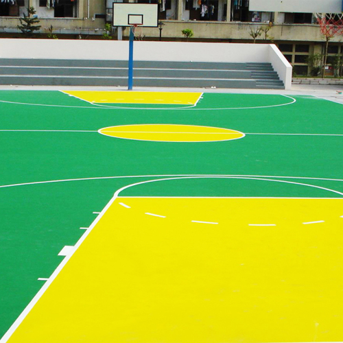 Elastic Acrylic Basketball Court Floor Coating, High Quality Elastic