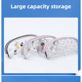 PVC impermeable de gran capacidad PVC Clear Tote Bag Cosmetic Bag Travel Cosmetic Bag