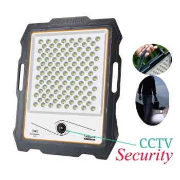 Wholesale Warehouse Solar Flood Lights with CCTV Cameras - 100W to 600W