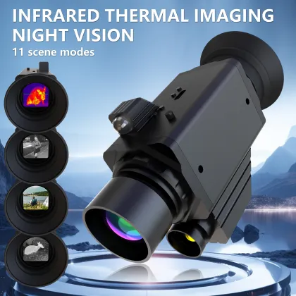 HD 4K Infrared Thermal Imaging Night Vision Monocular for Outdoor Adventure