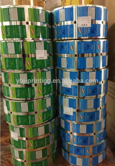 Plastic roll packaging film for food package