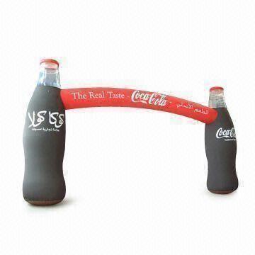 Advertising Inflatable Arch with Blower, Available in Size of 10m, OEM Orders are Welcome