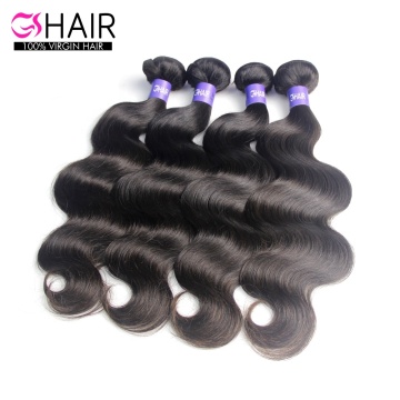 Burmese Body Hair Wholesales: Unprocessed Weave Bundles 8"-30" Natural Color Extensions