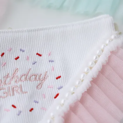 Dog Birthday Bandana Scarf - Adjustable Triangle Collar Scarf for Pets