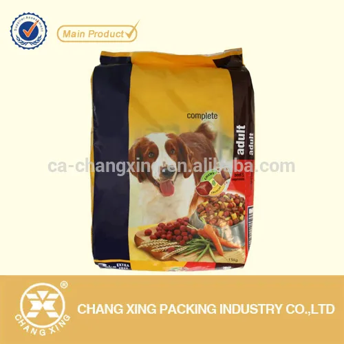 Pet Food Packaging For Dogs or Cats Heat Sealed Pouch For Pet Food Packaging