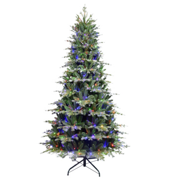 Home decoration artificial led christmas tree for family Automatic christmas tree Christmas tree with light
