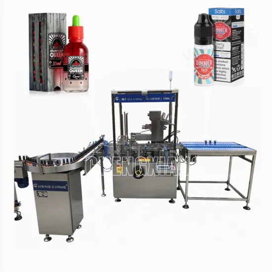 Automatic Chubby Gorilla Bottle Cartoning and Boxing Machine (10ml-60ml)