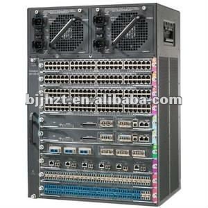 Cisco original WS-C4510R+E E-Series 4510 switch (10-slot chassis), fan, no power supply,redundant supervisor capable Chassis