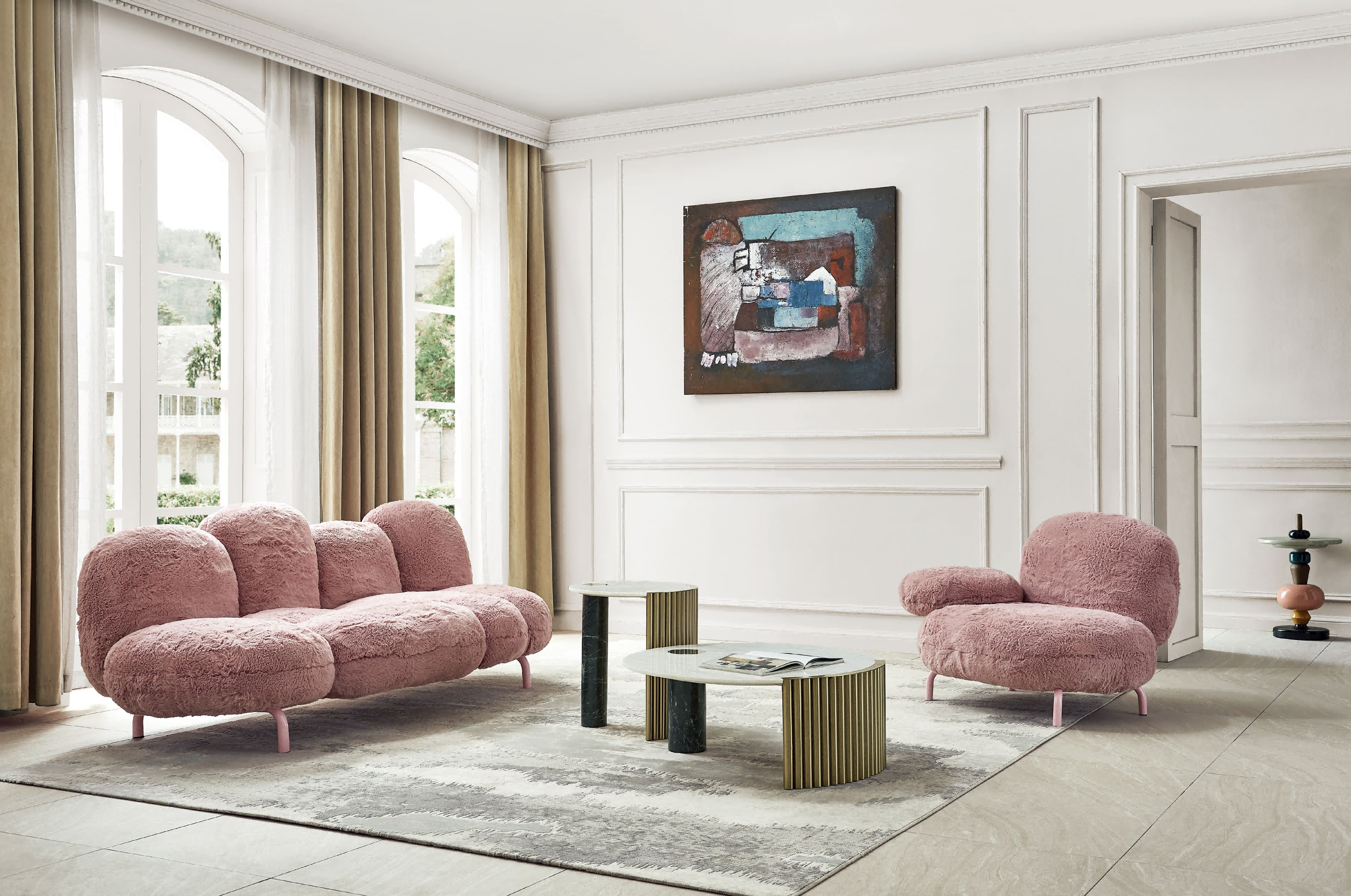  italian modern sofa