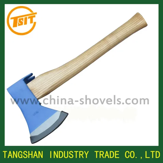 forged axe with wedge