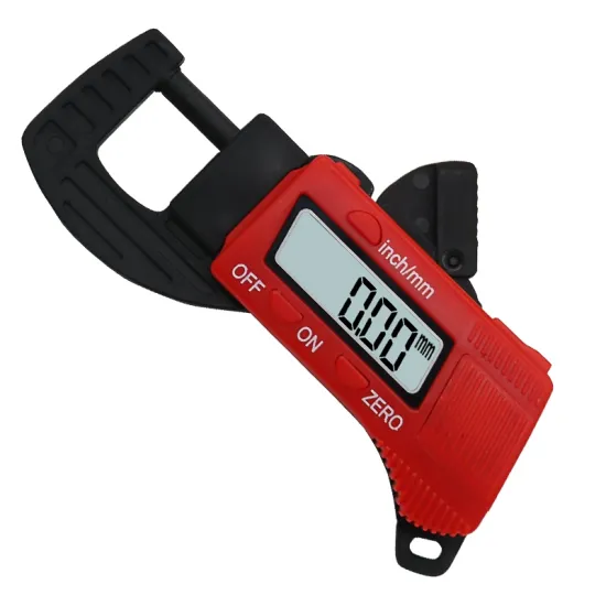 0-12.7 mm Carbon Fiber Composites Digital Thickness Caliper Gauge