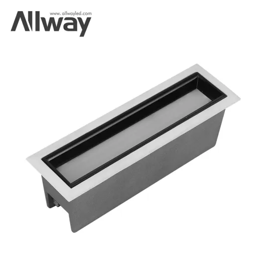 Customizable ALLWAY LED Downlight: 10W, 20W, and 30W Sizes in Black, White, and Grey for Indoor Office and Hotel Use