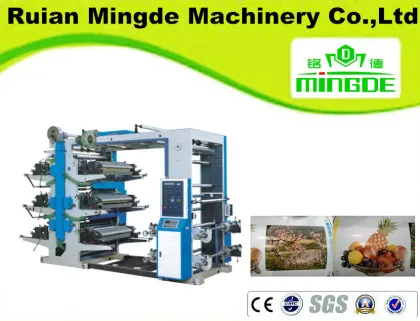 Six Color Flexo Printing Mingde Machine