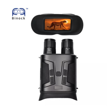 Binock NV800S: Fortgeschrittenes Breitbild -LED -Display digitales Fernglas mit Nachtsicht, Infrarotsystem und 64 GB Speicherkarte