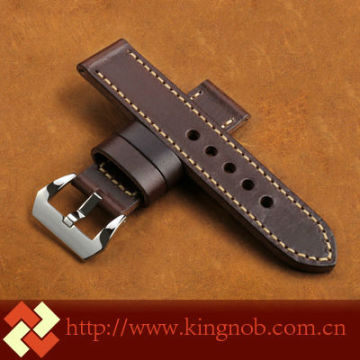 Hot selling New Italy Cow leather Personalized watch band for panerai