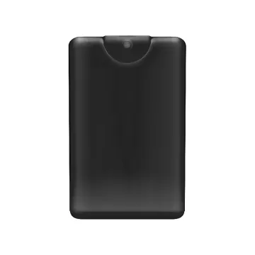 black 20ml spray card mist sprayer bottle