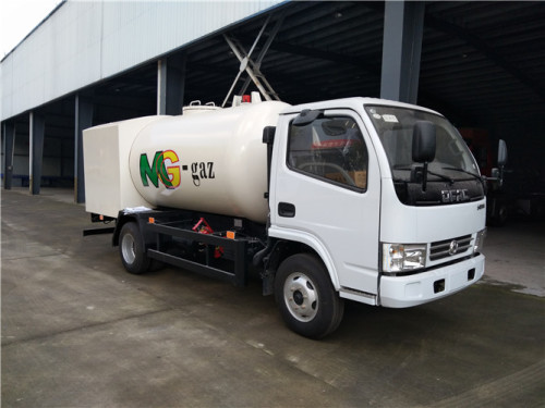 5CBM Dongfeng LPG Bobtail Trucks