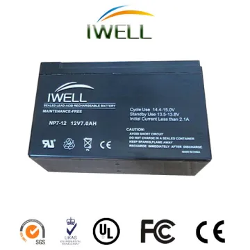 high quality full capacity IWELL brand Lead Acid UPS Battery 12v 7.2ah