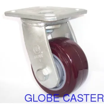4 inch Swivel Wheels (red), Fit  for Factory Equipment,MOQ:100pcs
