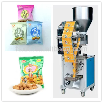 Grain vertical automatic Peanuts snack food packaging machine