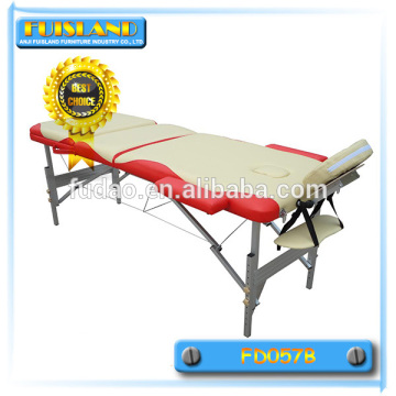 Folding aluminium massage table, portable massage table