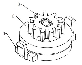 Gear Damper For Car Ashtray