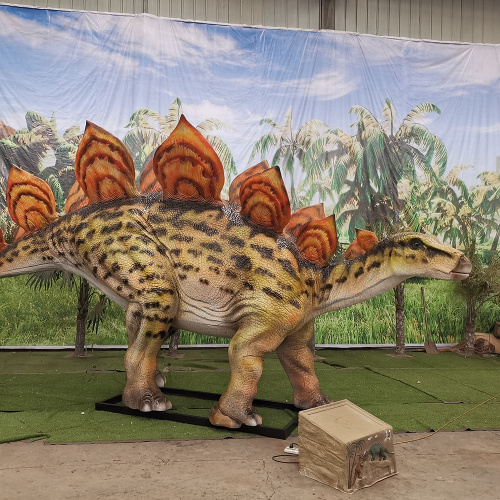 Realistic Animatronic Stegosaurus Statue for Sale