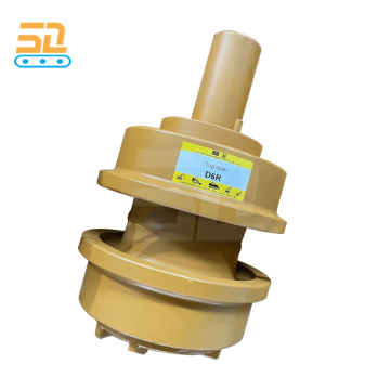 Bahagian Bulldozer D6R Bahagian bawah: Roller atas, roller pembawa, dan roller atas