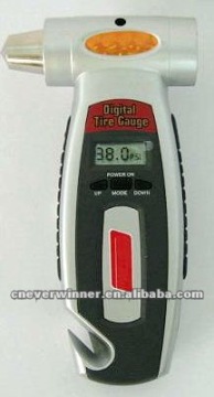 4 in 1 Digital gauges tool, tire pressure gauge