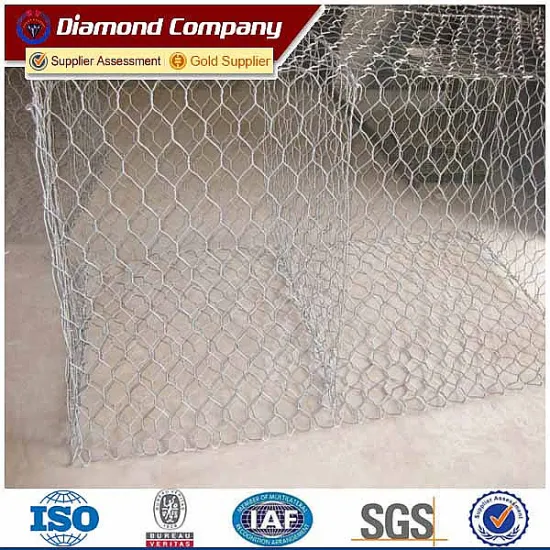 Hexagonal gabion box Hexagonal wire netting Hexagonal wire mesh