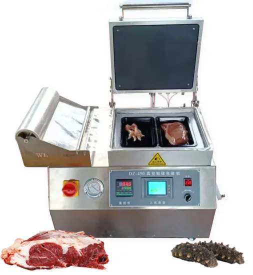 Fresh Fruit and Vegetable Vacuum Skin Packing Machine for Food Trays