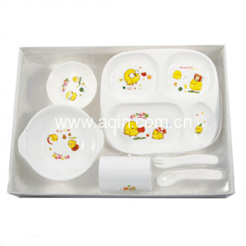 BPA FREE tableware set with LOVELY  PATTER