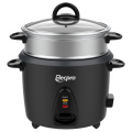 7-Cup Electric Drum Rice Cooker with Aluminum Steaming Tray