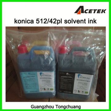 wide format printer konica flex banner solvent ink