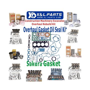 REVEÇA DO MOTOR DIESEL DIESEL SAKURA Kit de vedação de óleo de junta para 6bg1, 4jg1, 6d34, 6d125, s6k