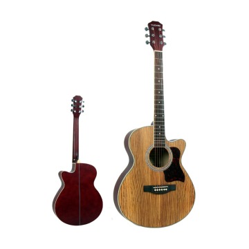 Y40B01 40'' Panel Zebrano Matte 6 strings Rosewood Acoustic Guitar musical iinstrument