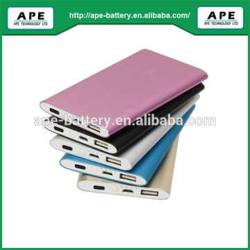 2016 hot sale economic power bank embedded QC3.0/2.0 IN & OUT Type C