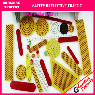glass bead road stud reflectors