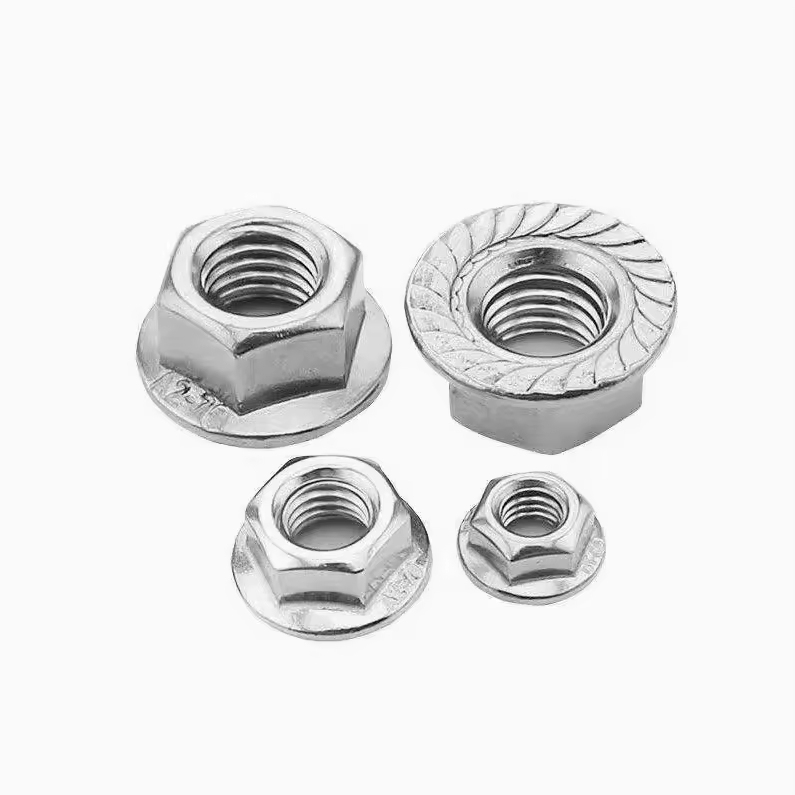 Hexagon Nuts with Flange Grade A
