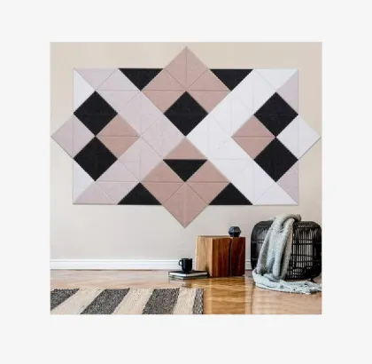 Textured Design Sound Absorbing Perforated Acoustic Wall Panel Board